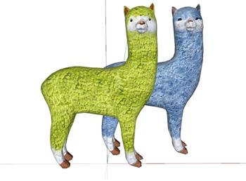 羊驼羊动物SU模型