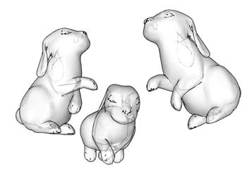 草图大师兔子动物模型(ID30453)