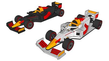 F1方程式赛车SU模型