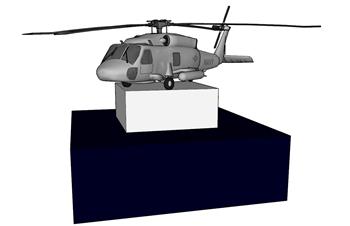 直升飞机武装SU模型