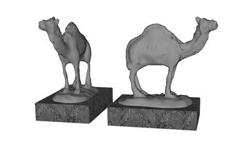 骆驼雕塑草图大师模型库(ID32261)