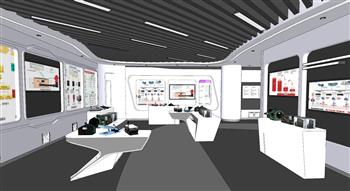 企业展馆展厅模型(ID32515)