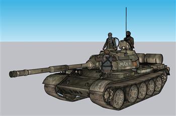 武装分子坦克装备SU模型