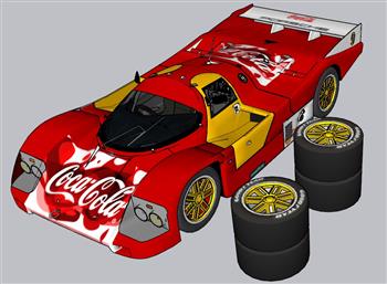 F1赛车汽车SU模型