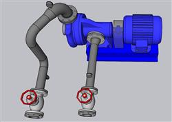 水泵水阀机械SU模型(ID34583)