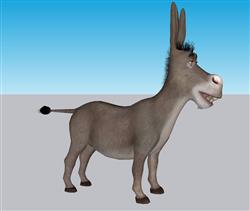 小毛驴动物su模型(ID34704)