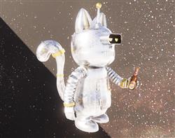 太空猫工艺品SU模型