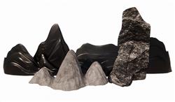 景观石头SU模型
