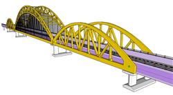 网红桥大桥公路su免费模型下载网站有哪些