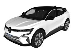 雷诺SUV汽车sketchup模型免费下载