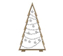 木质装饰圣诞树sketchup模型下载网站