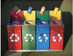 垃圾分类回收垃圾桶sketchup官方模型库