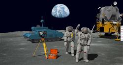 登月号探月车宇航员SU模型