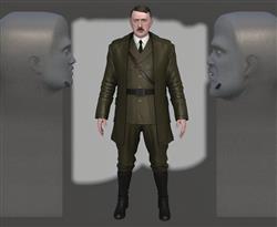 希特勒人物SU模型