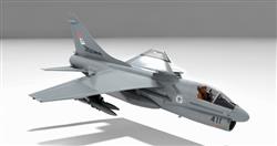 A-7攻击机战斗机SU模型