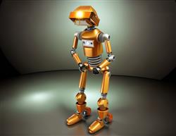 电视人机器人su模型免费