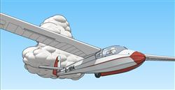 云朵飞机sketchup官方模型库