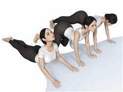 瑜伽各个姿势女人su模型 免费sketchup模型下载