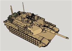 M1A2主战坦克su模型