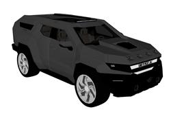 Rezvani Vengeance凯迪拉克凯雷德su模型