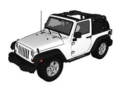 JEEP吉普车越野车su模型