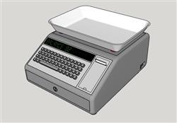 电子秤数字指示秤su模型