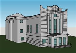 香颂e公馆建筑su模型