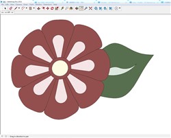 花朵图案SU模型