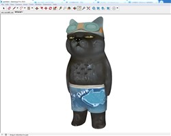 卡通猫的SU模型
