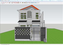 住宅自建房的SU模型