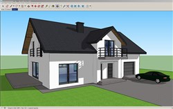 欧洲房屋建筑的sketchup模型