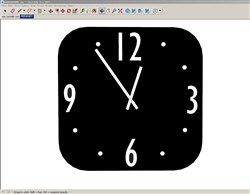 时钟墙钟的sketchup模型