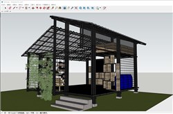 杂物间植物房的sketchup模型