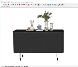 边柜的sketchup模型