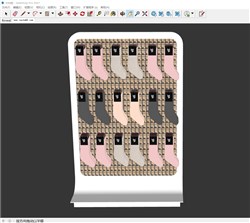 袜子展示架的sketchup模型