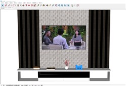 电视柜的sketchup模型