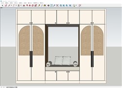 柜子的sketchup模型