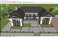美欧住宅建筑的sketchup模型