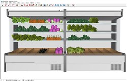 冷藏柜冰柜冷冻柜的sketchup模型