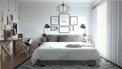 卧室床铺的sketchup模型