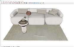 沙发家具的sketchup模型