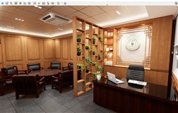 主任办公室的sketchup模型