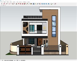 住宅别墅的sketchup模型
