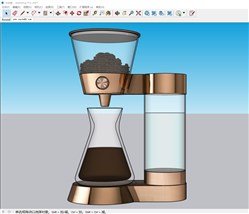 咖啡机的sketchup模型