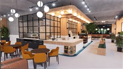 餐饮店餐厅工装的sketchup模型