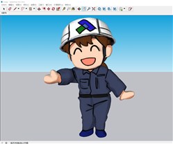 卡通人物的sketchup模型