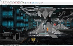 科幻风格的地下基地的sketchup模型