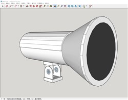 暴闪灯的sketchup模型