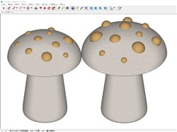 蘑菇的sketchup模型