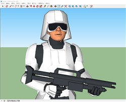 星球大战士兵的sketchup模型